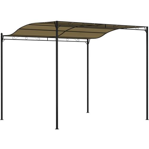 Nadstrešnica 3 x 2,5 m smeđe-siva 180 g/m² slika 11