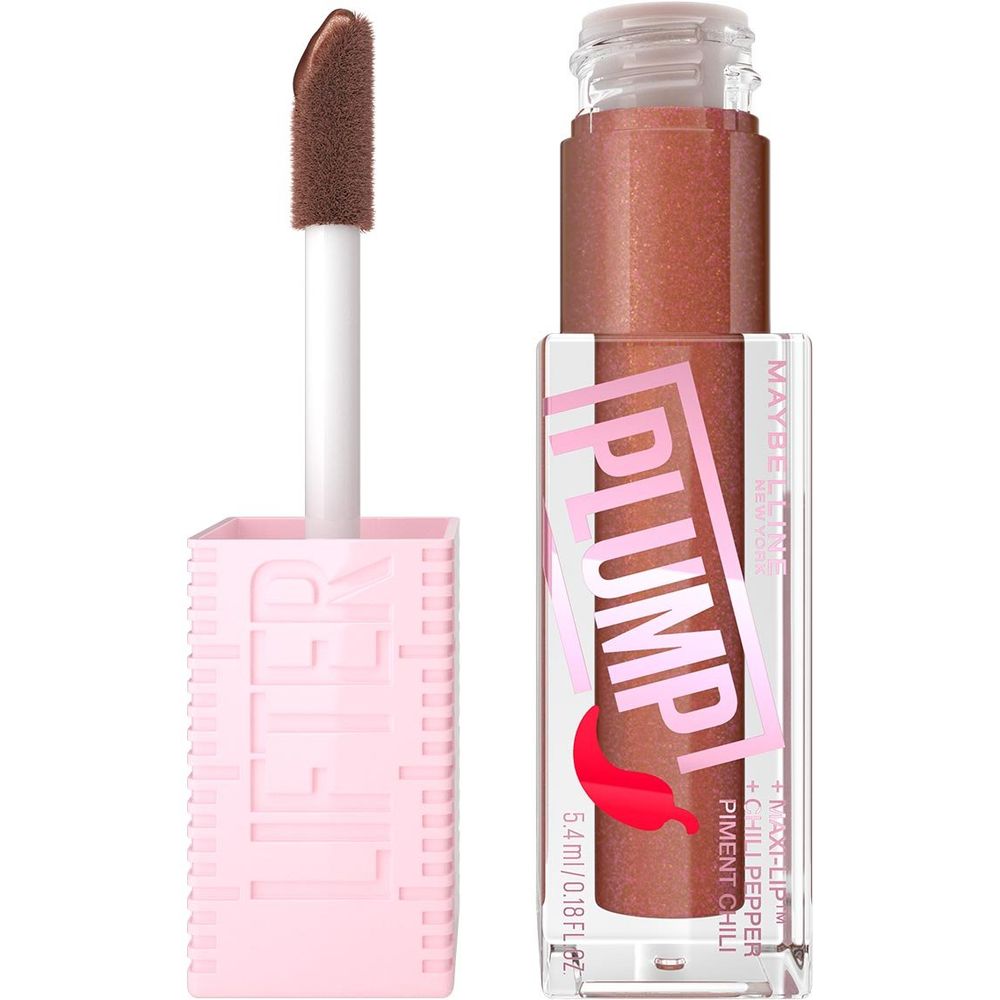 Maybelline New York Lifter Plump sjaj za usne Cocoa Zing 007 4,2ml slika 1