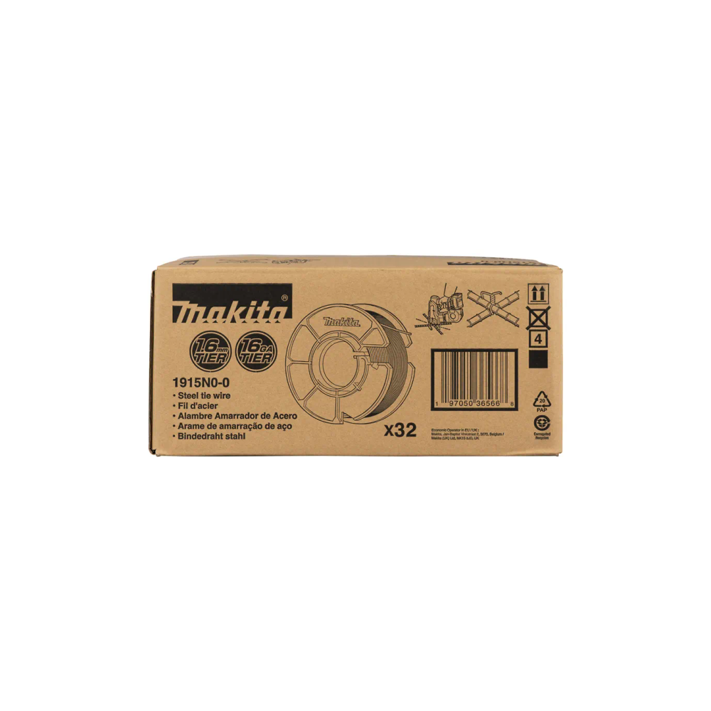 Makita – Žica za vezivanje armature, obložena plastikom za TR001G, 1,6x30m, 32/1, 1915N0-0 slika 2