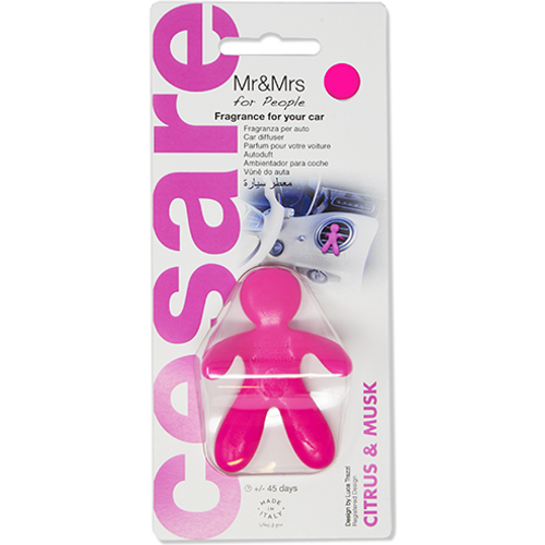 Cesare fuchsia citrus & musk, miris za automobile slika 1