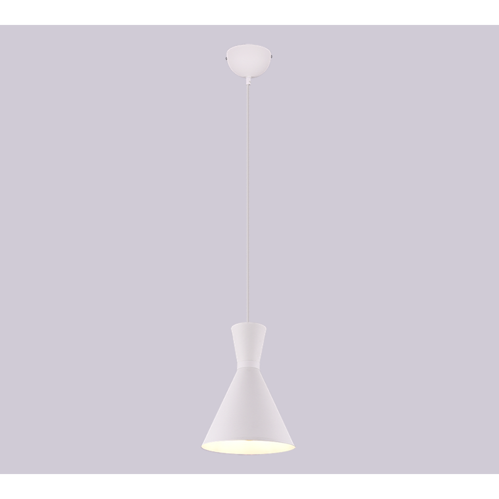 Trio Lightning visilica ENZO - Mat-bijela, promjer 20 cm slika 1