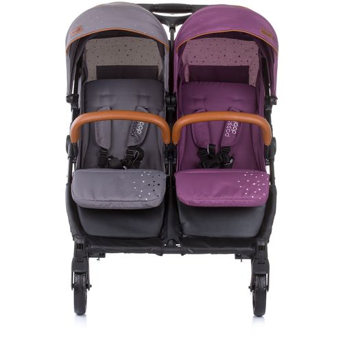Chipolino kolica za blizance Passo Doble Lilac/Platinum  slika 3