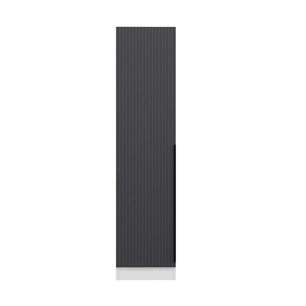 Minar Kale - 8720 Antracit Bijela Garderoba slika 2