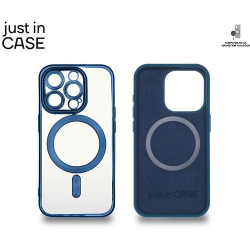 2u1 Extra case MAG MIX PLUS paket PLAVI za iPhone 15 Pro slika 3