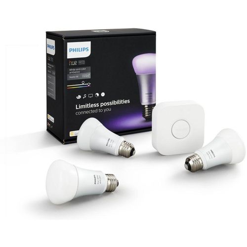 Philips HUE starter kit 3, E27, bijela i boja slika 1