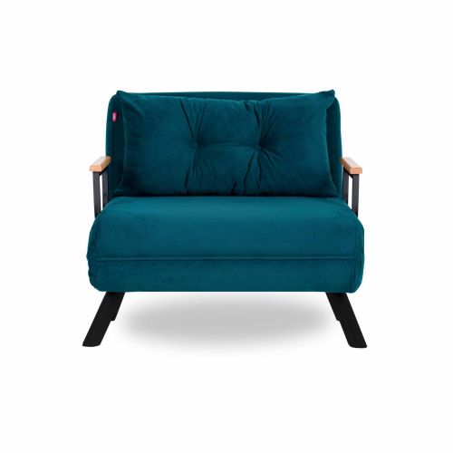 Atelier Del Sofa Fotelja na razvlačenje SANDO petrol, Sando Single - Petrol Green slika 5