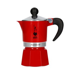 Bialetti Rainbow moka pot crvena za 1 šolju