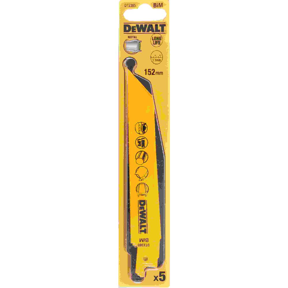 LIST ZA LISIČJI REP METAL 152MM COB Dewalt DT2385 slika 1