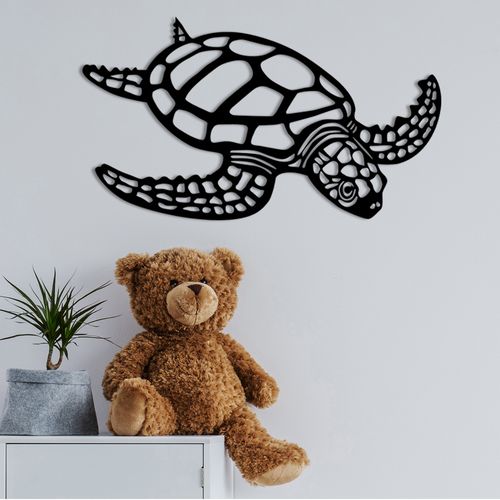 Caretta Caretta Black Decorative Metal Wall Accessory slika 2