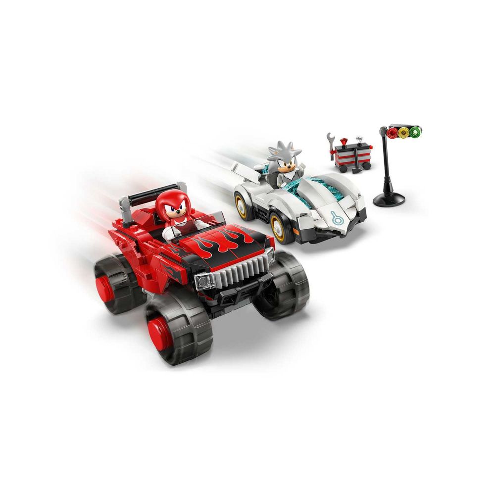 LEGO 77118 Silver's Car vs. Knuckles' Monster Truck slika 4
