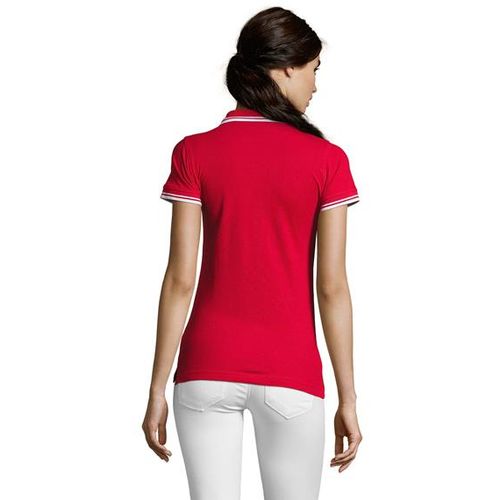 PASADENA WOMEN ženska polo majica sa kratkim rukavima - Crvena, S  slika 4