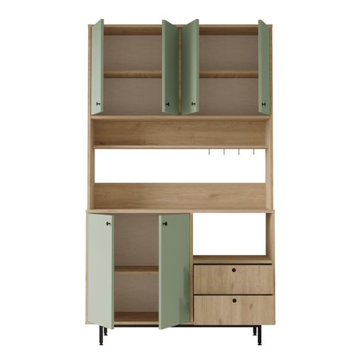 RE7-SY OakGreen Multi Purpose Cabinet slika 5