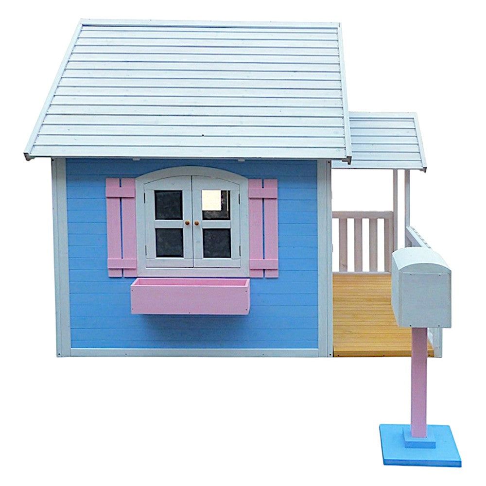 Kinder Home Drvena dječija kućica 194x229x210cm slika 5