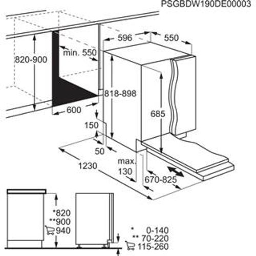 Electrolux perilica posuđa EEG69300L  slika 9