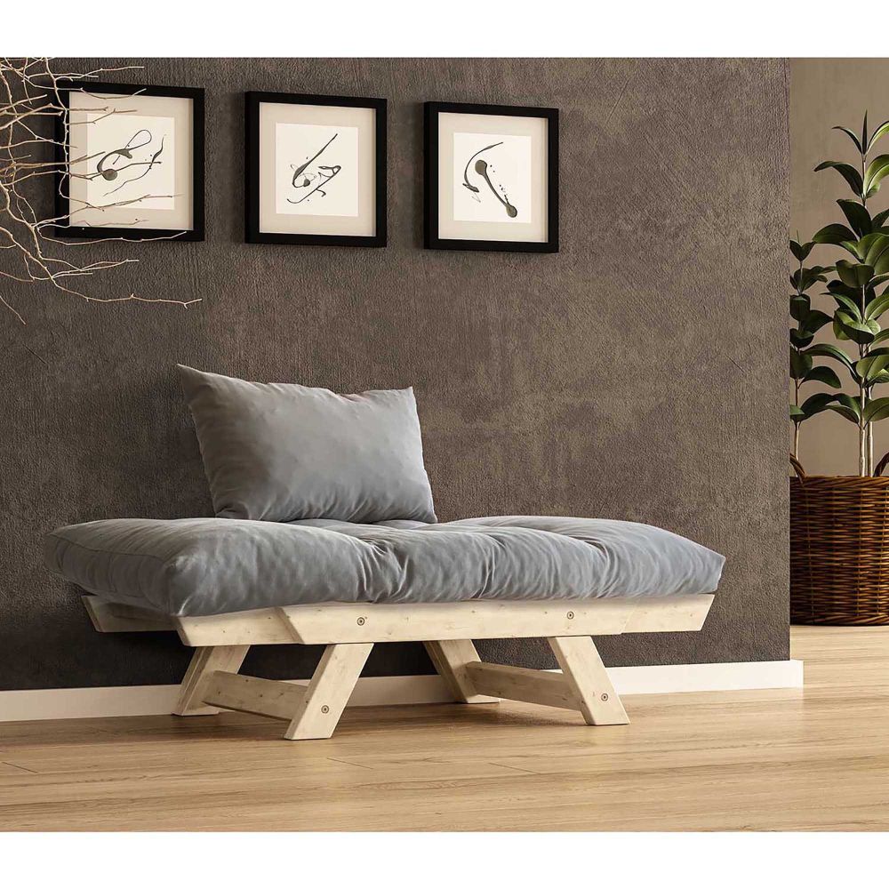 Sofa za baštu za jednu osobu, CPT8143-140, boje: prirodno siva slika 3