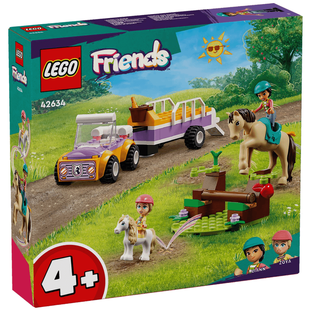 Lego Prikolica za konje i ponije, LEGO Friends slika 1