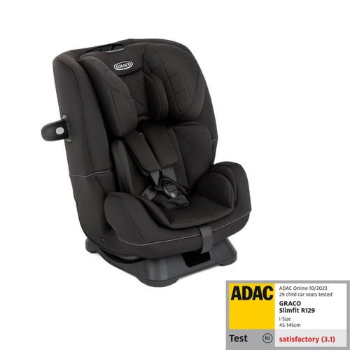 Graco autosjedalica Slimfit R129, Grupa 0+, 1, 2, 3 (0-36 kg) (40-145 cm) - Midnight slika 1