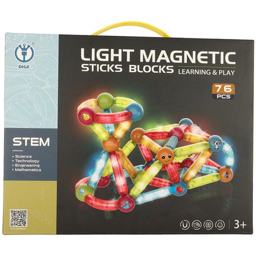 Svjetlosni magnetni oblici 76 elemenata slika 7