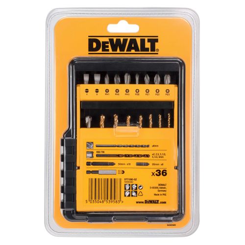 DEWALT 36 dijelni set bitova u plastičnoj kaseti  slika 1