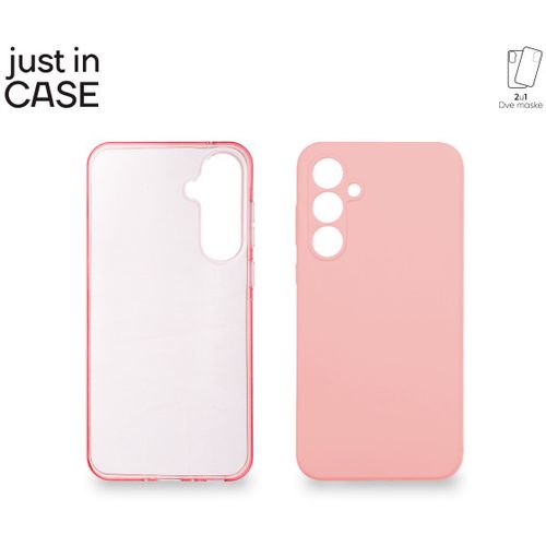 2u1 Extra case MIX paket maski za telefon Samsung Galaxy A35 PINK slika 1