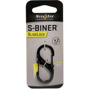 NITE Ize NI-LSB2-01-R3 karabiner  SideLock S-Biner 2  50 mm x 22 mm x 8 mm  1 St.