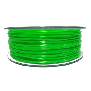Filament za 3D printer, PET-G, 1.75 mm, 1 kg, prozirna zelena