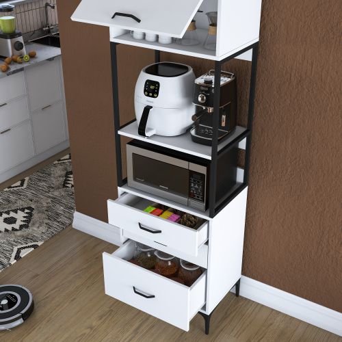 JE135 - 3101 White Multi Purpose Cabinet slika 6