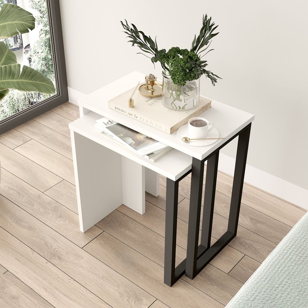 Nesting Table On7-W - Bijela (2 komada) slika 2
