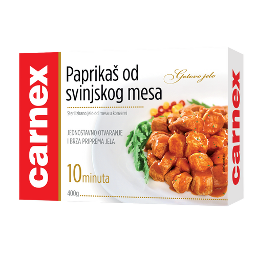 Carnex Svinjski paprikaš 400g slika 2