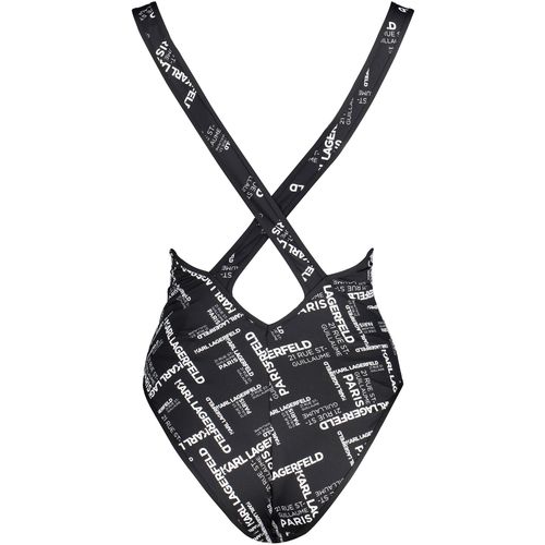 KARL LAGERFELD BEACHWEAR SWIMSUIT WOMAN BLACK slika 2