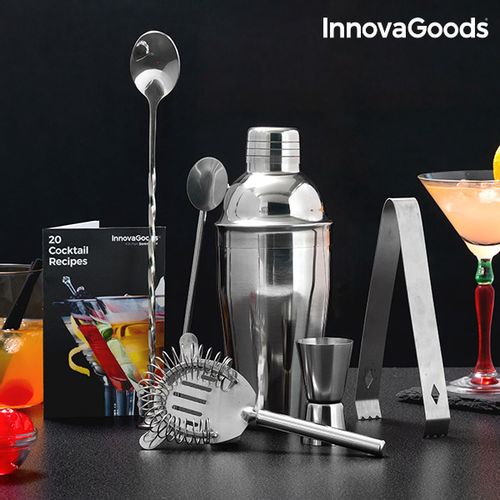 Set za Pripremu Koktela s Receptima InnovaGoods (6 dijelova) slika 1