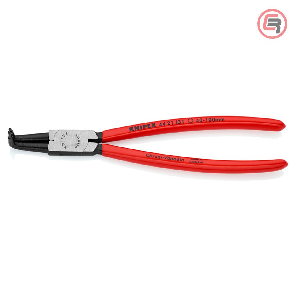 Knipex Kliješta Za Seger Osigurače Unutrašnja Kriva (fi 40-100 mm) 215 mm - 44 21 J31 slika 1