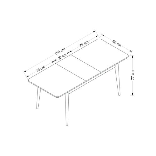 Days 40 - Walnut Walnut Dining Table slika 2