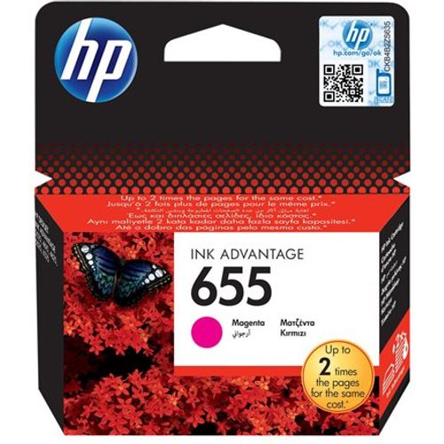 HP 655 ink cartridge magenta 600p CZ111AE#BHK slika 1