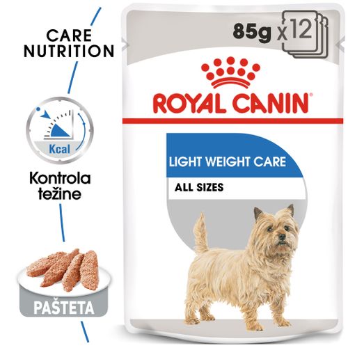 Royal Canin CCN Light Weight Care Loaf, potpuna hrana za odrasle pse, 12x85 g slika 4