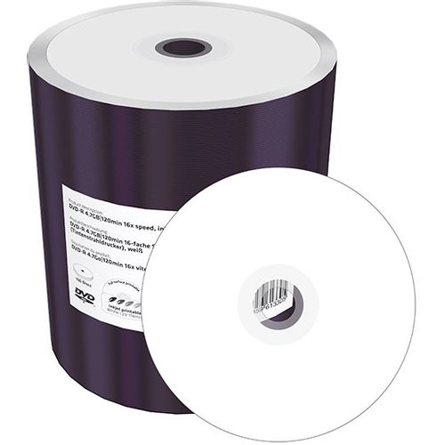 DVD-R MEDIJ PRINTABLE MEDIARANGE SPINDLE (SHRINK) 1/100 slika 1