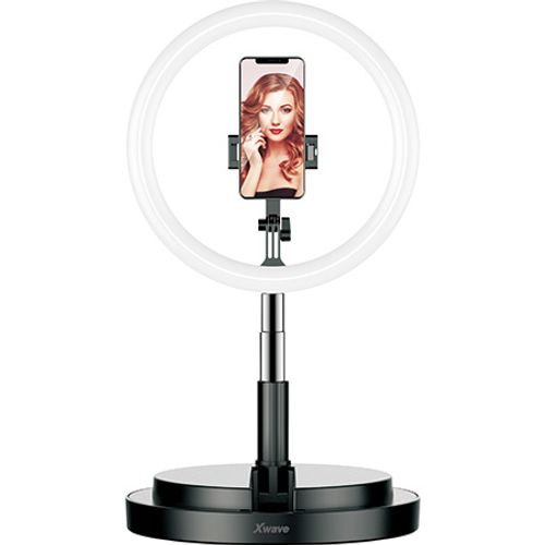 Xwave Selfie stalak LED svetlo,visina 58-168cm,crni slika 4