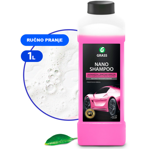 Grass NANO SHAMPOO - Sredstvo za ručno pranje i zaštitu automobila - 1L slika 1