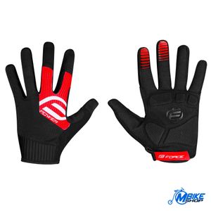 Force Rukavice za biciklizam MTB Power Black/Red