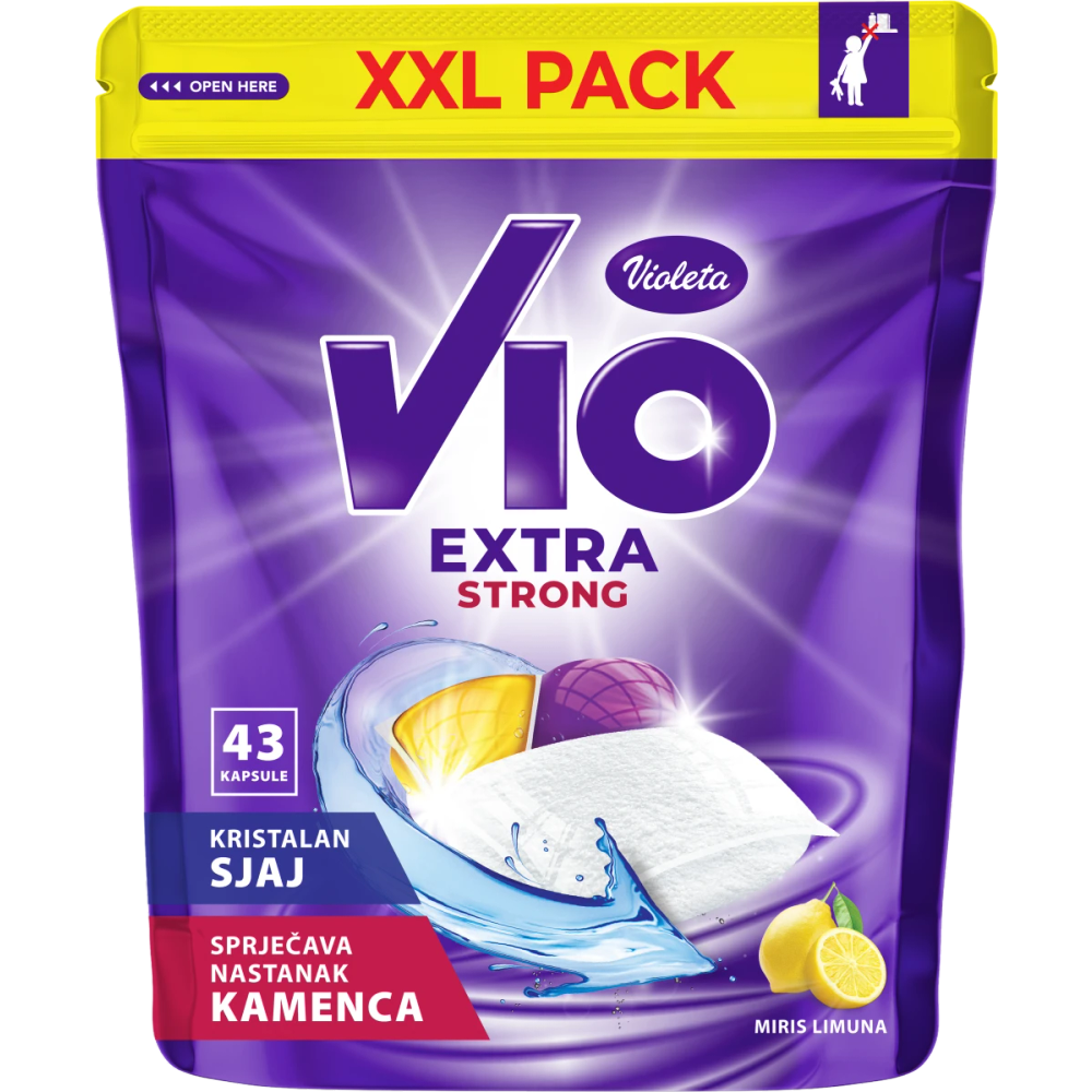 Violeta Vio Tablete za mašinsko pranje suđa 43 kom slika 1