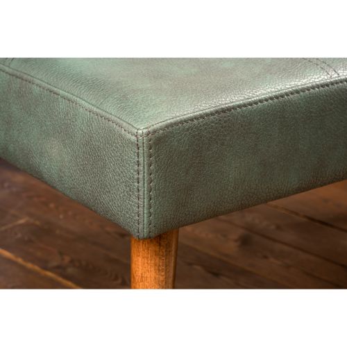 Atelier Del Sofa Pole Tabauret sa Drvenim Nogama - Zelena slika 3