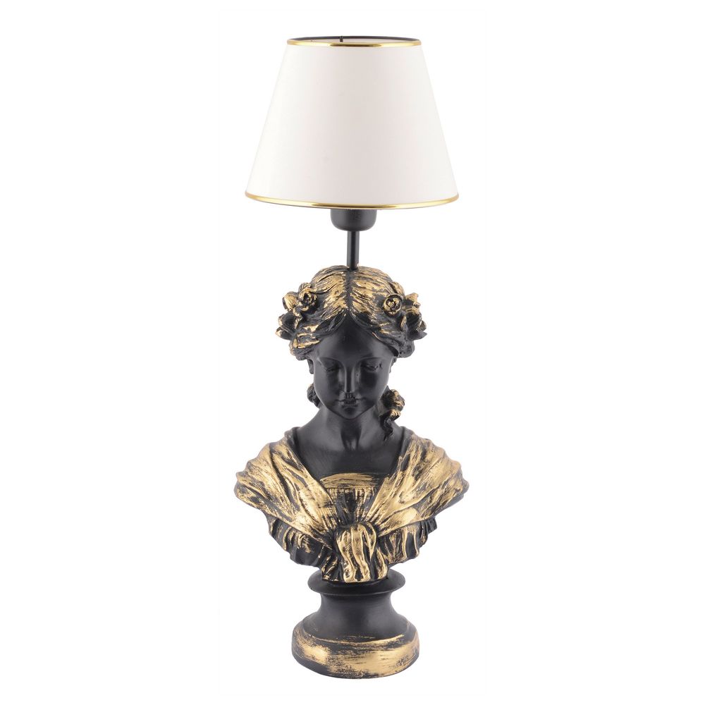Opelya - Stolna Lampa u Bojama Bijela, Crna i Zlatna slika 5