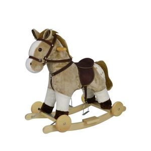 Chipolino igračka na luljanje sa kotačima Horse - beige