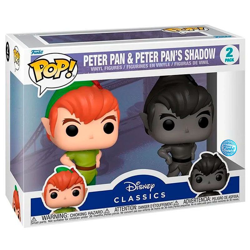 FUNKO POP figurice Disney Peter Pan – Peter Pan i Peter Panova sjena Ekskluzivno image