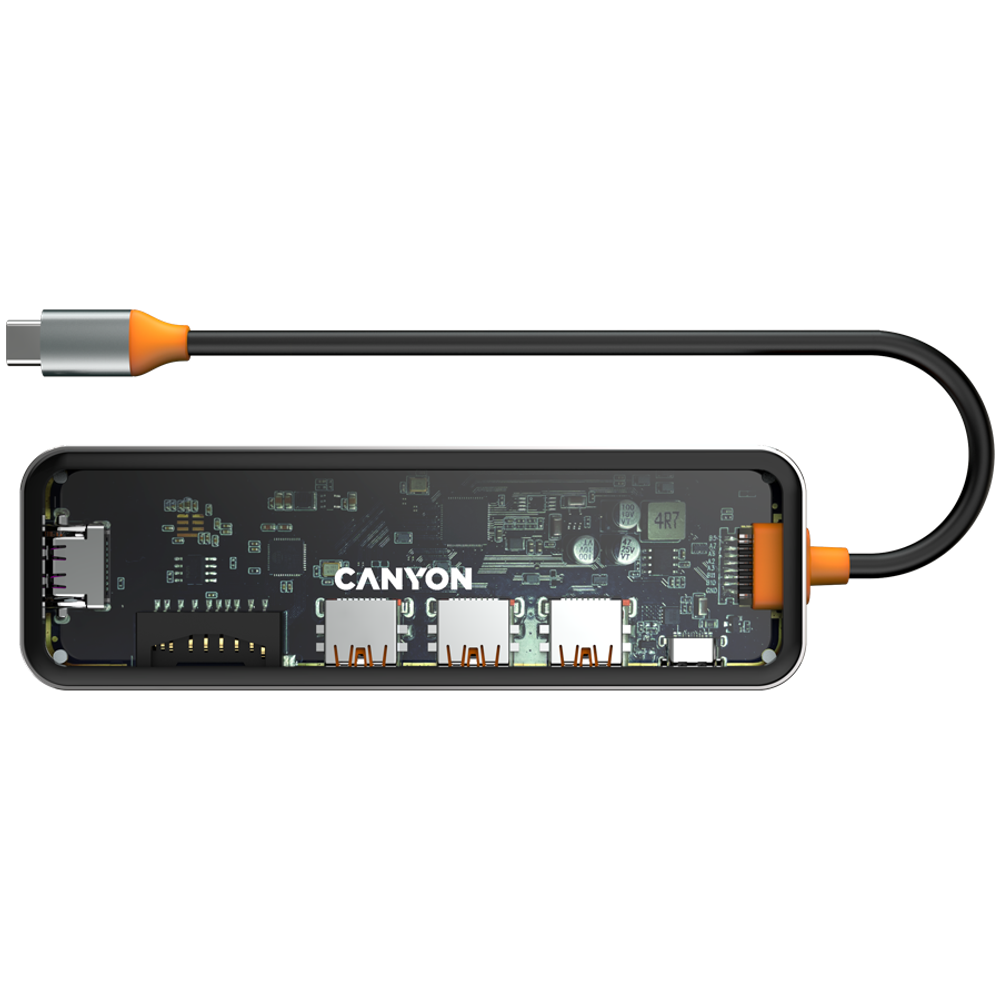 CANYON DS-13: 7-Port USB-C Hub slika 5