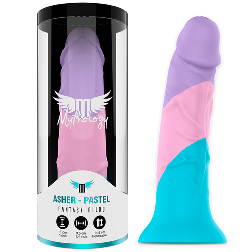 Mythology Asher Pastel Dildo 18cm slika 19