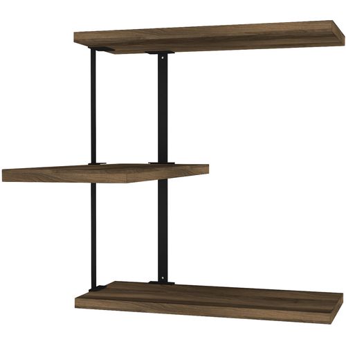 Frisbi Walnut
Black Wall Shelf slika 4