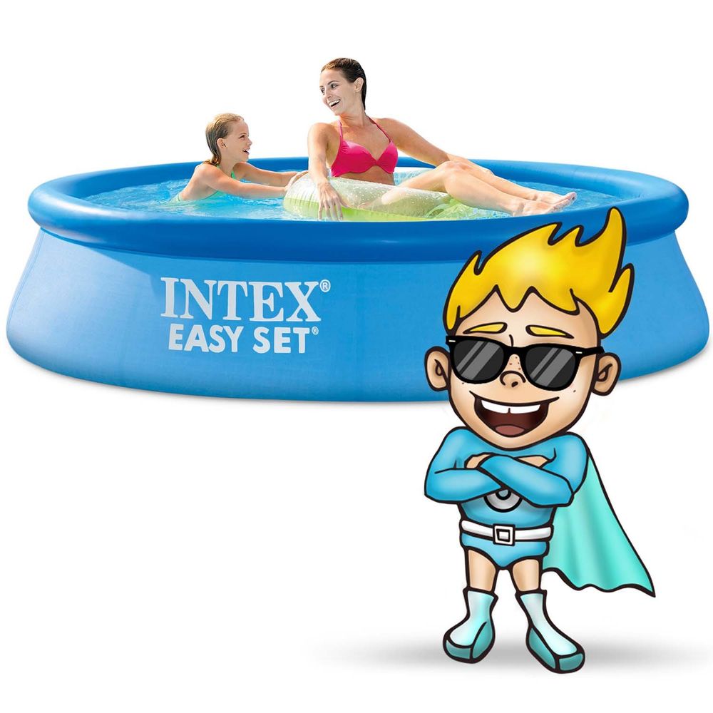 Intex vrtni bazen na napuhavanje 244 x 61 cm slika 2