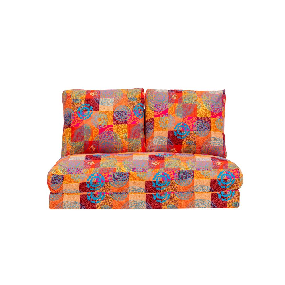 Taida - Višebojni Patchwork Sofa-Krevet za Dvije Osobe slika 4