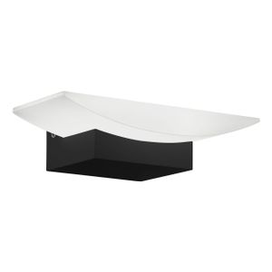 Eglo zidna rasvjeta metrass led 1x5,6w 3000k 680lm crno/satensko v:105mm